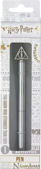 The Carat Shop Harry Potter Deathly Hallows Pix Rollerball Argintiu cu cerneală Negru