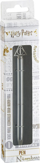 The Carat Shop Harry Potter Deathly Hallows Pix Rollerball Argintiu cu cerneală Negru