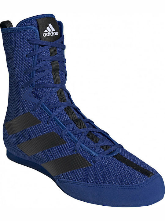 Adidas Box Hog 3 Boxing Shoes Blue