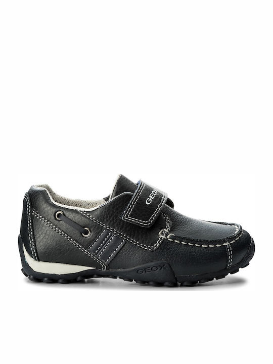 Kinder-Mokassins Schwarz J Snake Moc B A