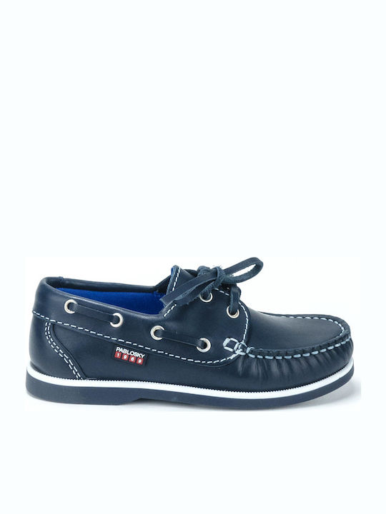 Pablosky Pantofi copii cu șireturi Albastru marin