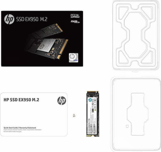 HP EX950 SSD 1TB M.2 NVMe PCI Express 3.0 5MS23AA