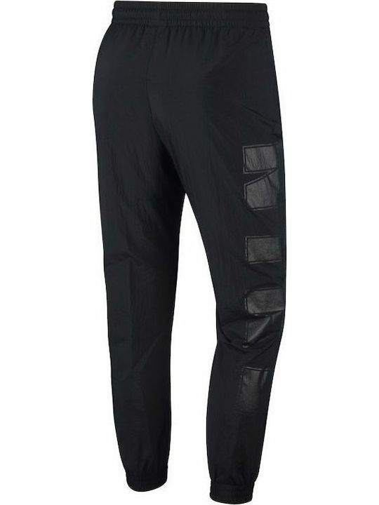 Pantaloni de trening cu Elastic Negru