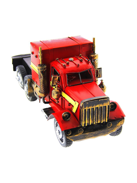 Decorative Metallic Truck (Red)