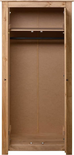 Panama Δίφυλλη Ντουλάπα 80x50x171.5cm