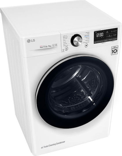 LG RC90V9AV2W Στεγνωτήριο 9kg με Αντλία Θερμότητας
