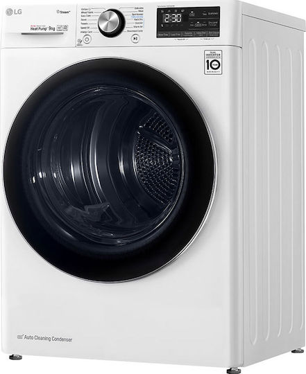 LG RC90V9AV2W Στεγνωτήριο 9kg με Αντλία Θερμότητας