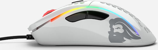 Glorious PC Gaming Race Model D RGB Gaming Mouse 12000 DPI Matte White