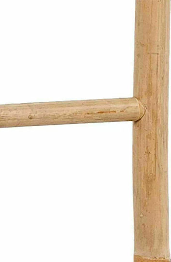 vidaXL Σκάλα Μπάνιου 6 Θέσεων Δαπέδου ​50x190cm Καφέ