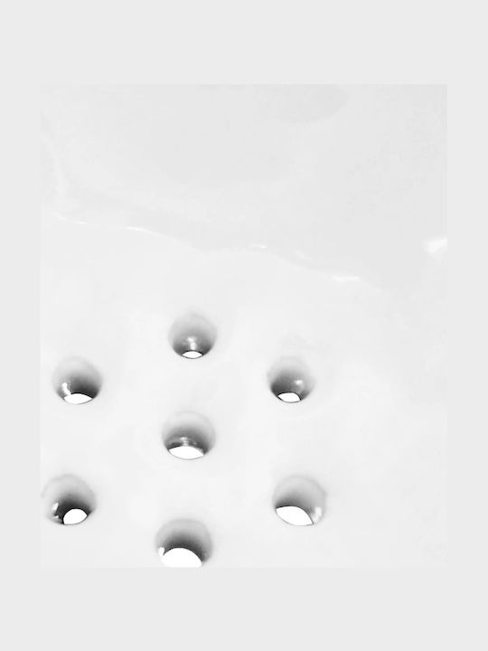 vidaXL Urinal Bottom Siphon White