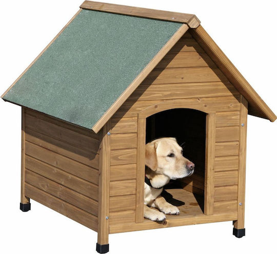Kerbl Hundehaus Hölzernes Außenbereich Braun 73x85x80cm