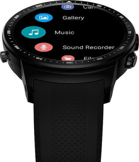 Zeblaze THOR PRO 3G 47mm Smartwatch με Παλμογράφο (Μαύρο)