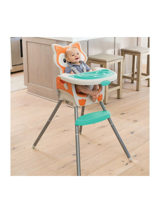 Infantino Grow With Me Baby Highchair 4 in 1 with Adjustable Height Multicolour