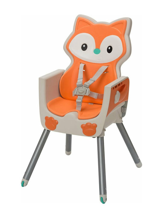 Infantino Grow With Me Baby Highchair 4 in 1 with Adjustable Height Multicolour