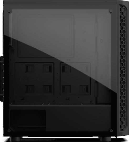 SilentiumPC Signum SG1 TG Gaming Midi Tower Κουτί Υπολογιστή με Πλαϊνό Παράθυρο Μαύρο