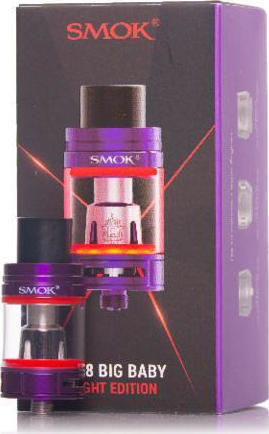 Smok TFV8 Big Baby Light Edition Atomizor pentru Țigări Electronice 2ml Negru