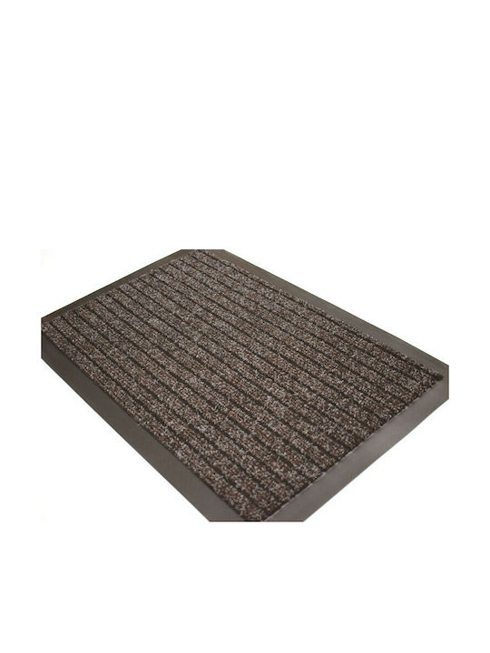 Eurofil Carpet with Non-Slip Underside Doormat Dura Καφέ 50x80εκ.