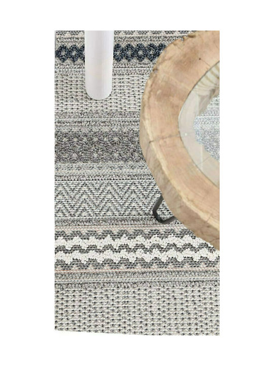 Royal Carpet 7438A Χαλί Διάδρομος με Κρόσια Linq Ivory