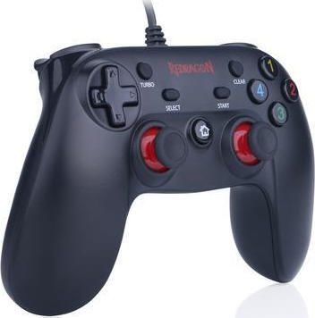 Redragon Saturn G807 Ενσύρματο Gamepad για PC Μαύρο