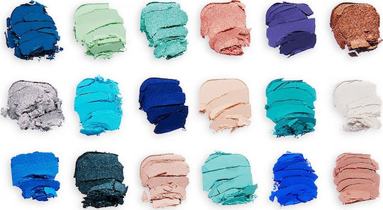Revolution Beauty Forever Flawless Eye Shadow Palette Pressed Powder Ice 19.8gr