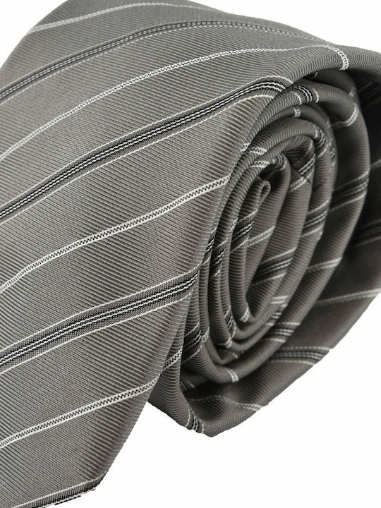 Hugo Boss Men's Tie Silk Printed In Gray Colour