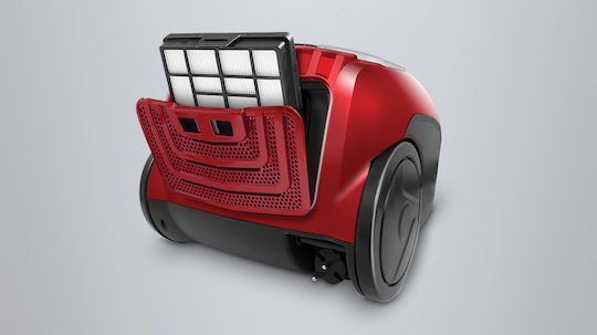 Inventor Epic Aspirator 700W cu sac 3.5lt Roșie