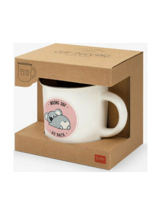 Legami Milano Cup-Puccino Koala Tasse Keramik Weiß 350ml 1Stück