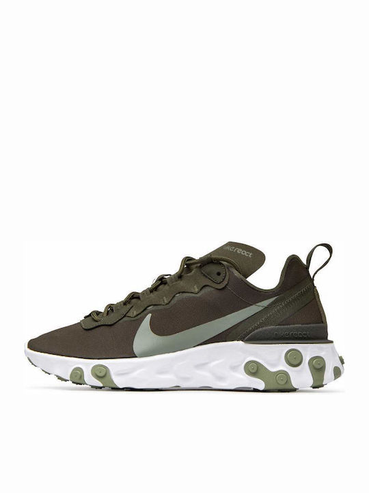 nike react element tn uomo marroni