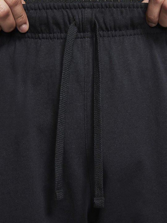 Sportswear Club Αθλητική Ανδρική Βερμούδα Μαύρη