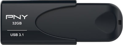 PNY Attaché 4 32GB USB 3.1 Stick Black