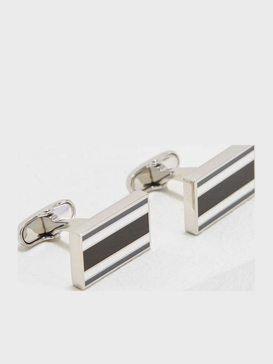 Tommy Hilfiger Маншетници от Inox в Черен Цвят