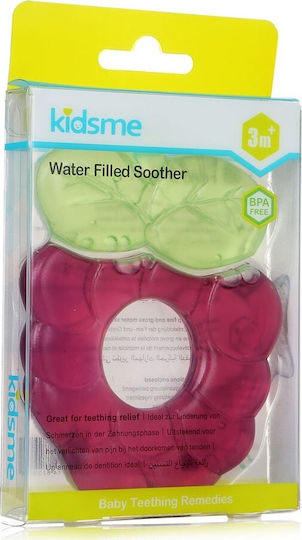 Kidsme Grape Teething Ring with Water made of Silicone for 3 m+