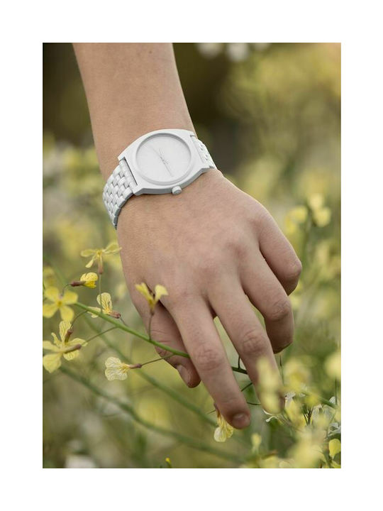 Nixon time teller white hot sale