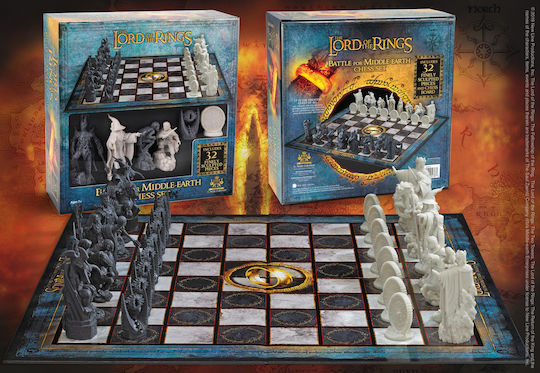 The Noble Collection Lord Of The Rings: Battle For Middle-Earth Σκάκι με Πιόνια 47x47cm