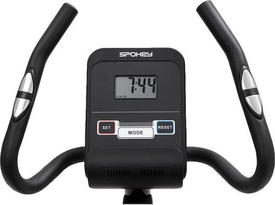 Spokey Griffin Upright Exercise Bike Magnetic with Wheels