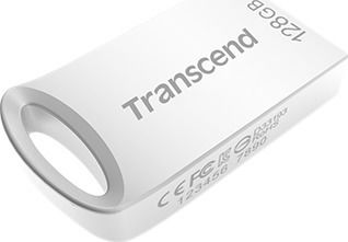 Transcend JetFlash 710 128GB USB 3.1 Stick Silver