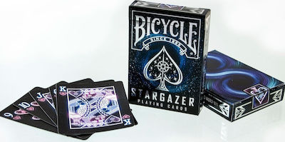 Bicycle Stargazer Plasticized Collectable Card Deck Black