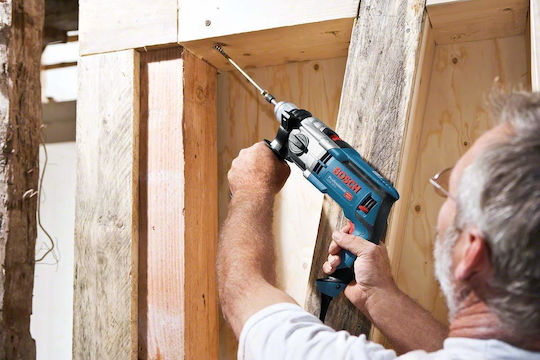 Bosch GSB 20-2 Professional Schlag Bohrer 850W mit Koffer und mit Satz mit 7 Schreibfedern