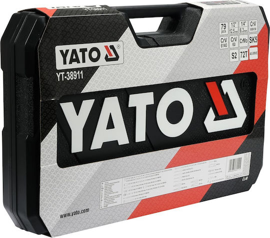 Yato Βαλίτσα με 79 Εργαλεία
