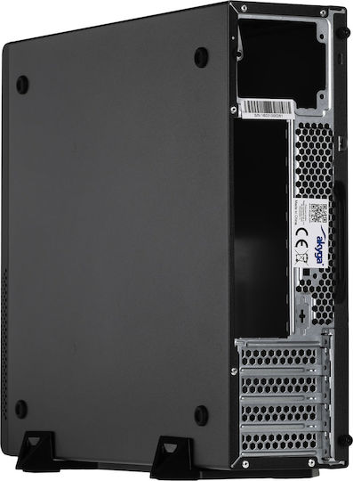 Akyga AK-502-02BK Mini Tower Κουτί Υπολογιστή Μαύρο