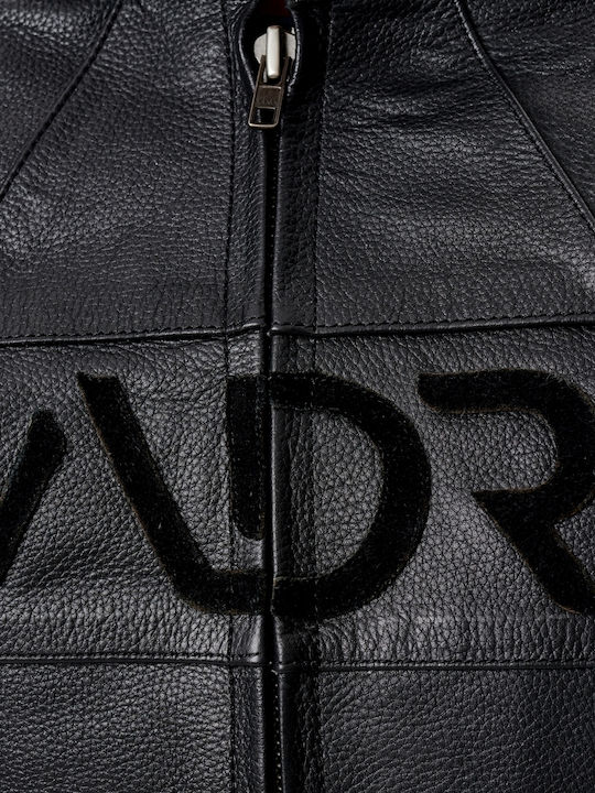 Spirit Herren Motorradjacke Leder 4 Jahreszeiten Schwarz