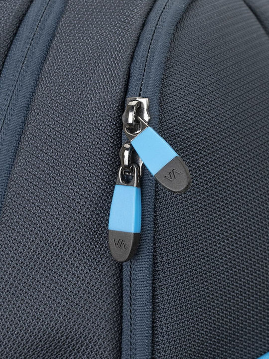 Rivacase Borneo Gaming Backpack Αδιάβροχη Τσάντα για Laptop 17.3" με Θύρα USB Dark Blue