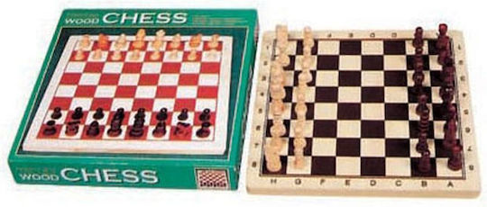 Platinum Games Schach aus Holz mit Schachfiguren 30x30cm