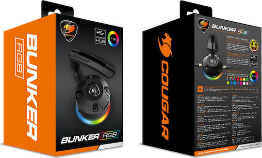 Cougar Mouse Bungee Bunker RGB Black