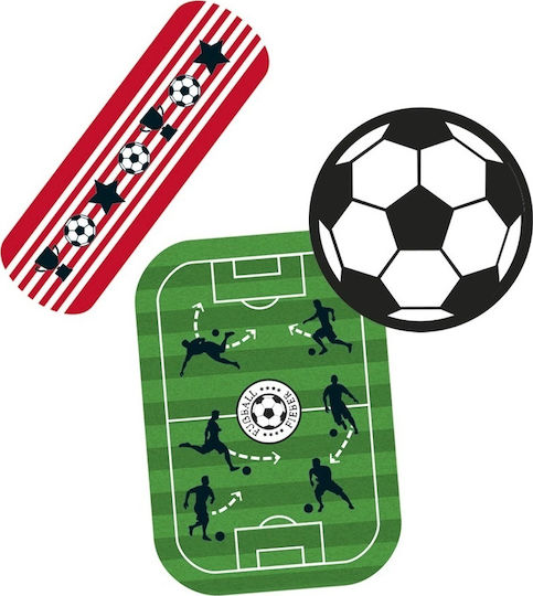 Moses Football Παιδικά Αυτοκόλλητα Επιθέματα 20τμχ
