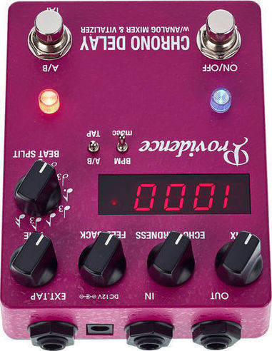 Providence DLY-4 Chrono Pedals Effect Delay Electric Guitar