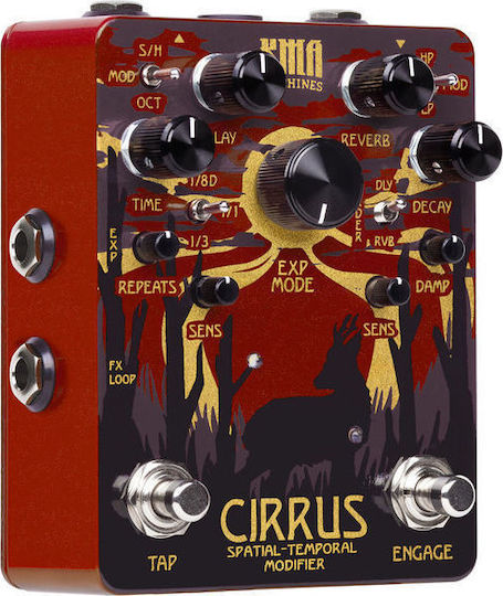 KMA Audio Machines Πετάλι Delay / Reverb Ηλεκτρικής Κιθάρας Cirrus Spatial-Temporal Modifier