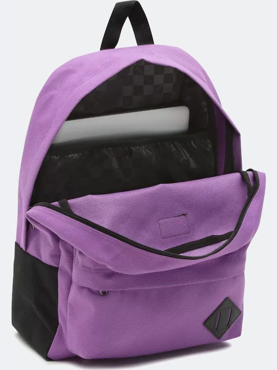 Vans Old Skool III Schulranzen Rucksack Junior High-High School in Lila Farbe