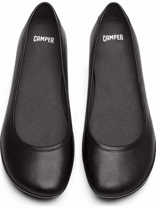 Anatomic Leather Ballerinas Right Black