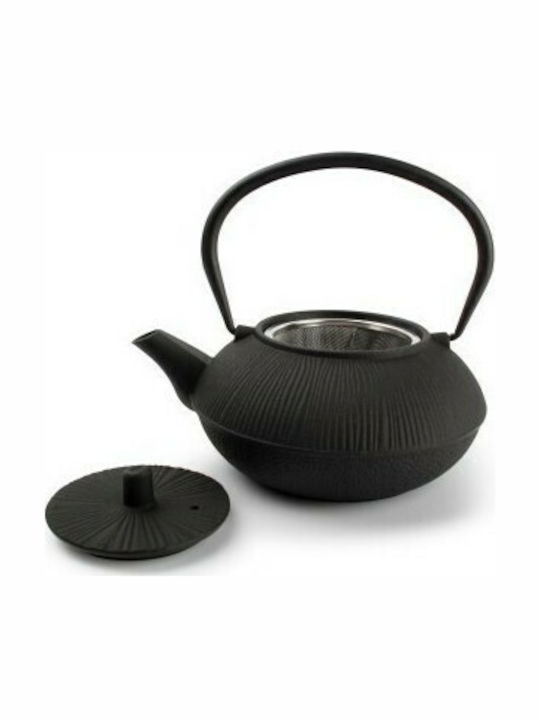 Salt & Pepper Τσαγιέρα με Φίλτρο Μαντεμένια Black 800ml